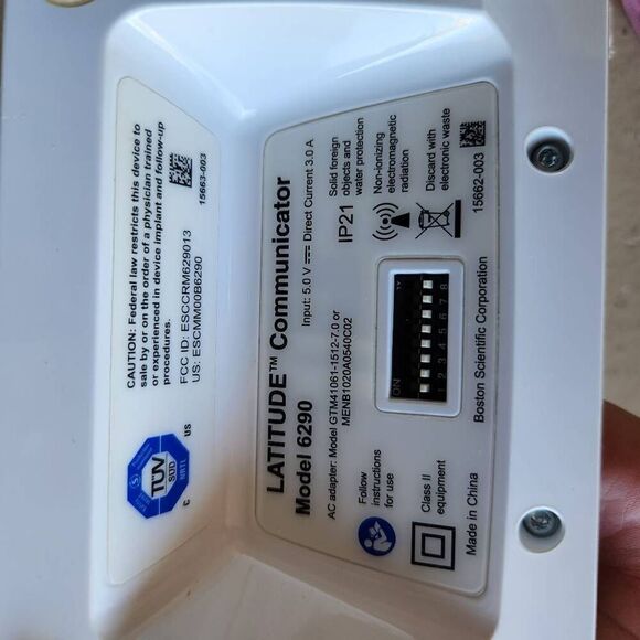 Boston scientific latitude heart monitor machine model 6290 - Picture 4 of 5